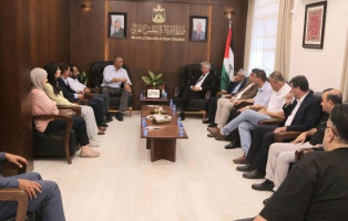 لقاء وزير التربية والتعليم العالي - صورة 1