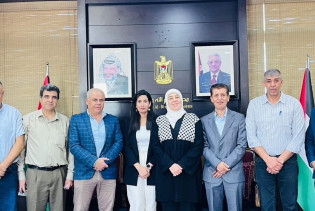 زيارة عطوفة محافظ رام الله والبيرة الدكتورة ليلى غنام