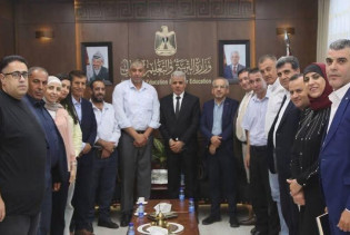 لقاء وزير التربية والتعليم العالي